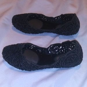 Melissa + Campana Jelly Ballet Flats Size 5